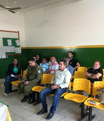 PRESIDENTE DA CÂMARA MANOEL RODRIGUES DE SOUSA NA SEDE DA BUBURÉ DE ITAITUBA.