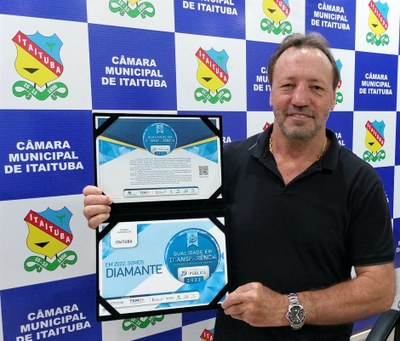 SELO QUALIDADE DIAMANTE EM TRANSPARÊNCIA PÚBLICA 