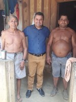 VER. PRESIDENTE MANOEL RODRIGUES E MORADORES DA COMUNIDADE CAMPO VERDE!
