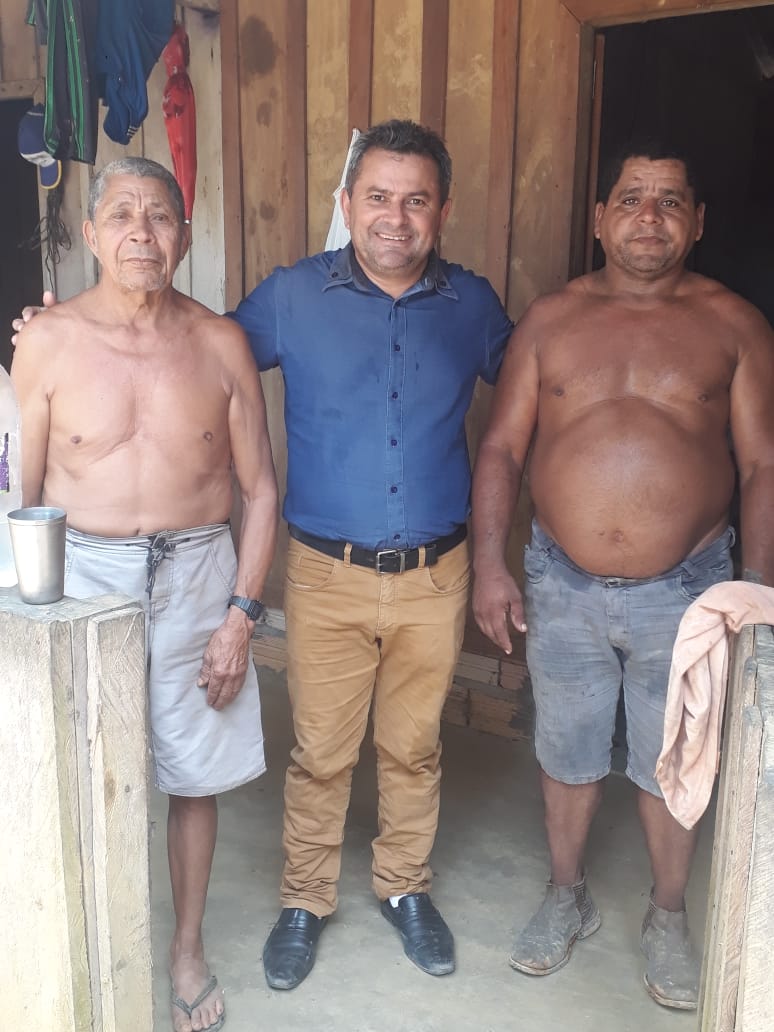 VER. PRESIDENTE MANOEL RODRIGUES E MORADORES DA COMUNIDADE CAMPO VERDE!