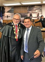 PRESIDENTE MANOEL RODRIGUES E O PRESIDENTE DO TCM-PA, SÉRGIO LEÃO!