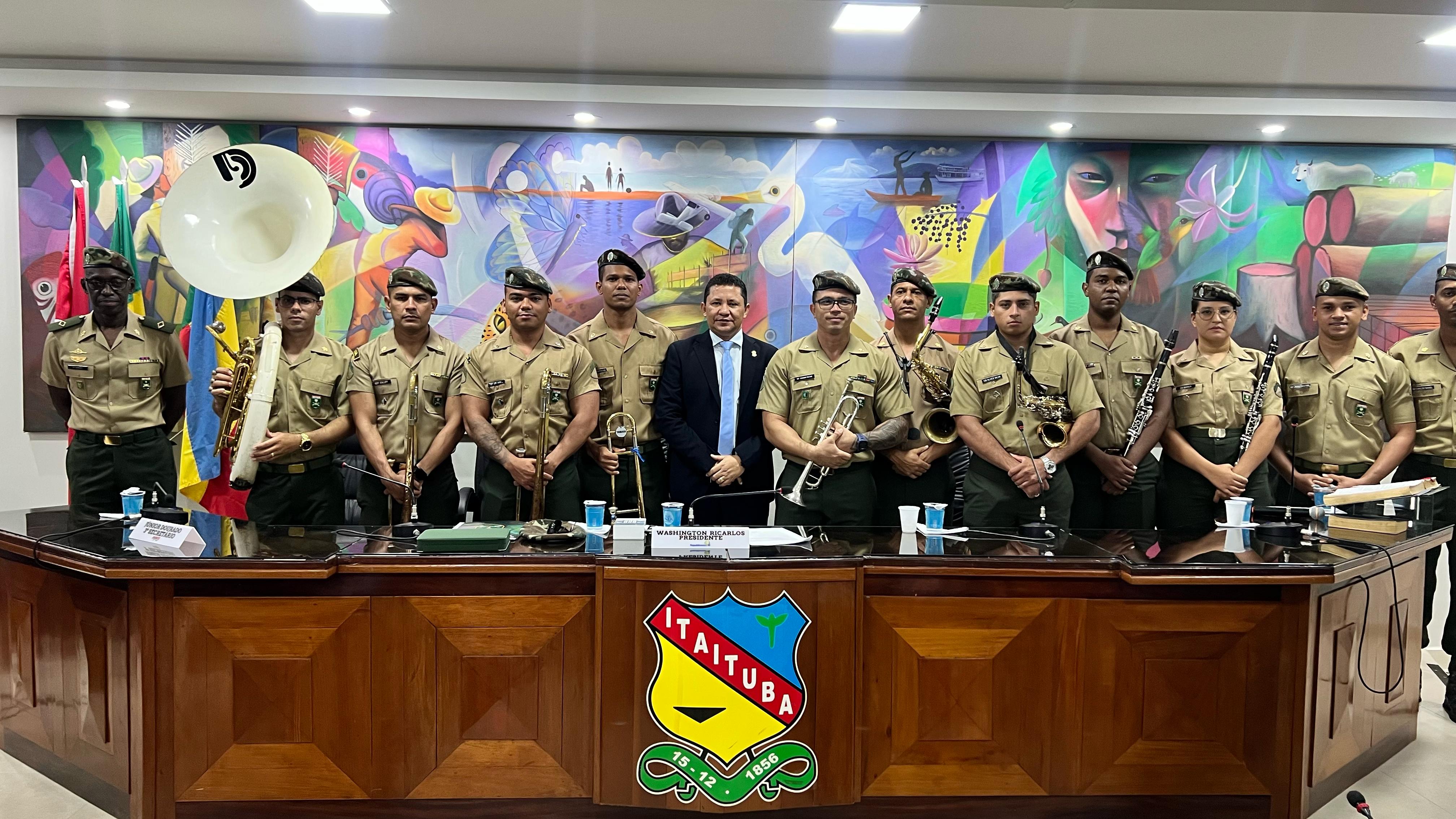 CÂMARA DE ITAITUBA REALIZA SESSÃO ESPECIAL EM HOMENAGEM AO DIA DO EXÉRCITO