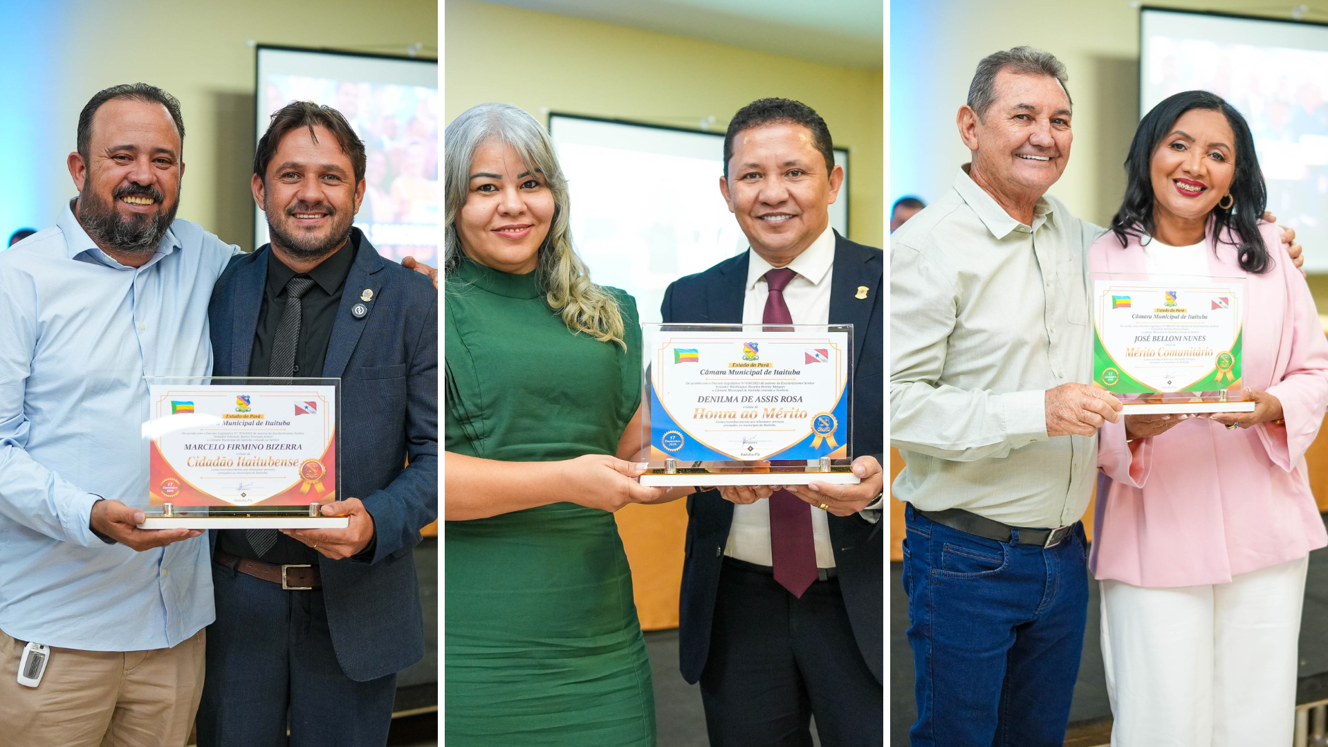 CÂMARA MUNICIPAL PROMOVE SESSÃO SOLENE E REÚNE AUTORIDADES EM NOITE DE RECONHECIMENTO PÚBLICO