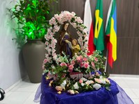 CÂMARA RECEBE IMAGEM PEREGRINA DE NOSSA SENHORA DE SANT’ANA, PADROEIRA DE ITAITUBA