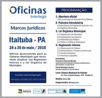 CÂMARA MUNICIPAL SEDIARÁ OFICINA DO INTERLEGIS EM ITAITUBA-PA 